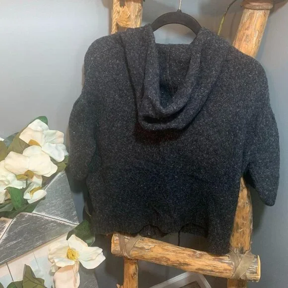 BCBG MaxAzria Zip - Up Sweater Hoodie - Picture 5 of 9